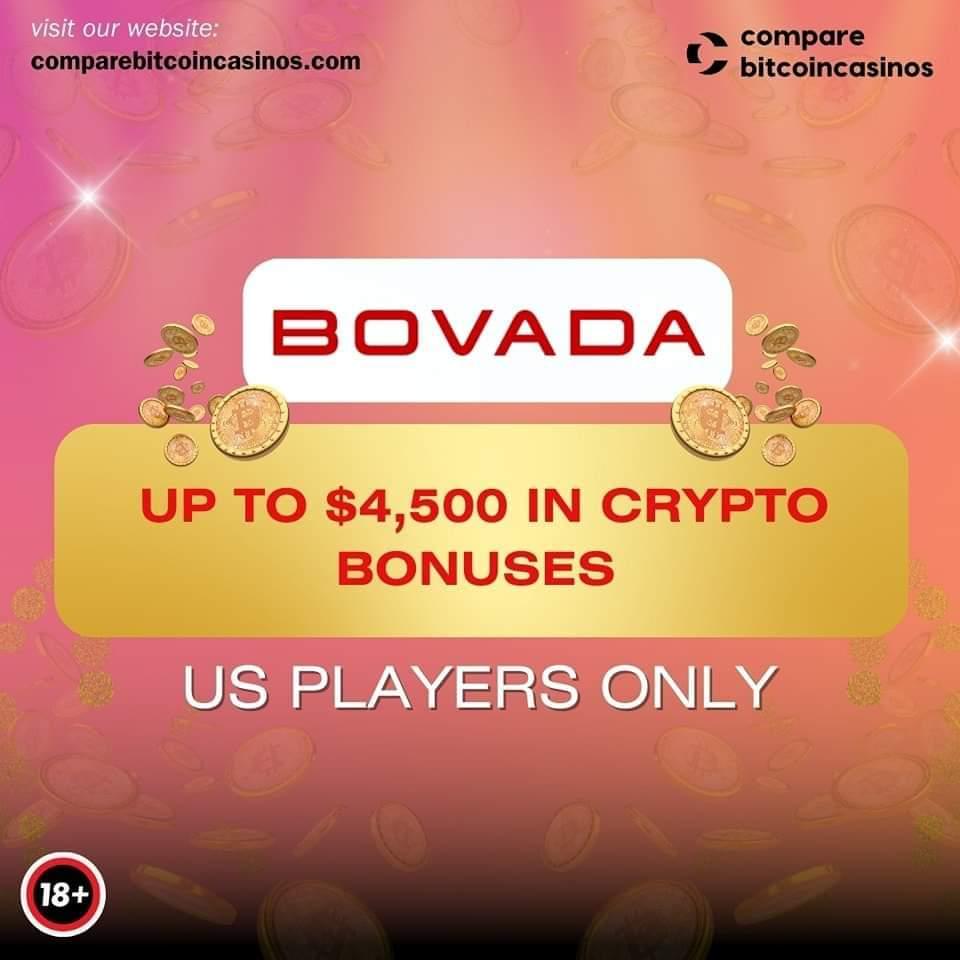 Best Bitcoin Casinos and Bonuses USA - Get Bovada Casino bonus, free ...