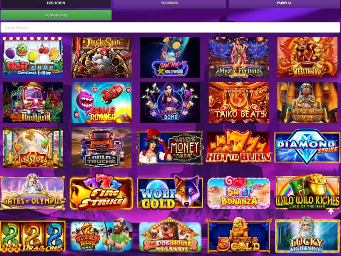 galactic wins casino login