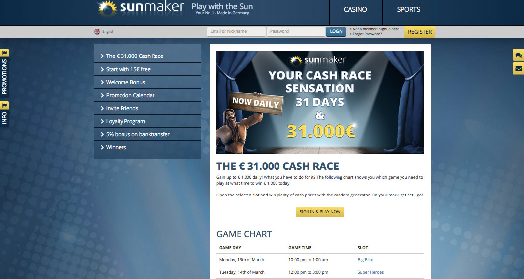 casino app bonus