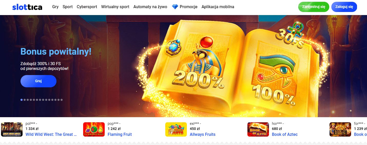 slottica bonus code